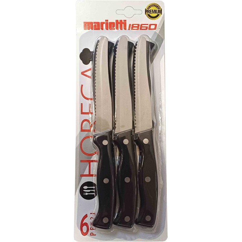 COLTELLI 6 PZ. SPEL-DENT-11cm