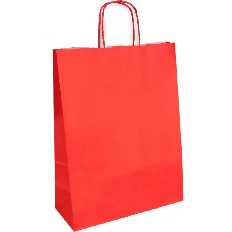 SHOPPER JOLLY ROSSO 18x8x24cm