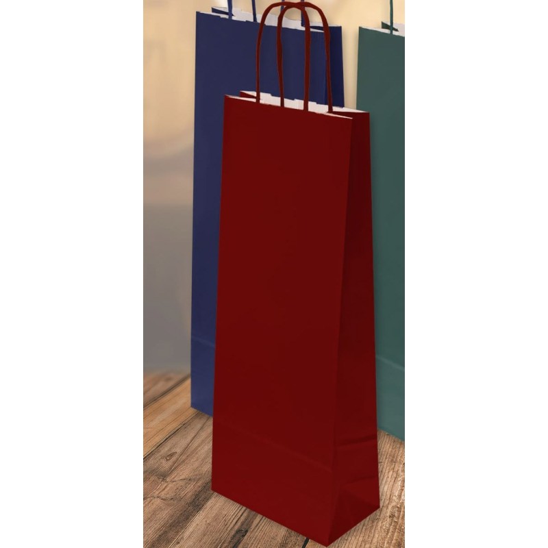 SHOPPER 14x8x39 BOTT.BORDEAUX