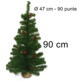 ALBERO 90cm 90 PUNTE C/BACCHE