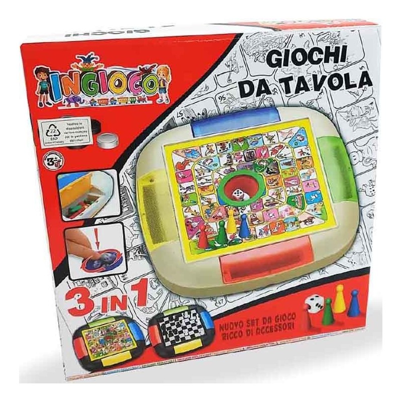 GIOCO 3 IN 1 INTRADE