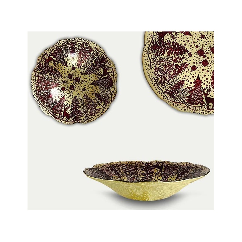 BOWL NORDIC GOLD 40cm ARCA