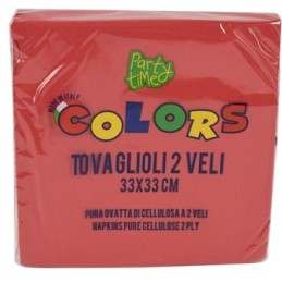 TOVAGLIOLI 2V 33x33 20PZ ROSSO