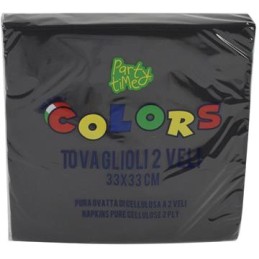 TOVAGLIOLI 2V 33x33 20PZ NERO