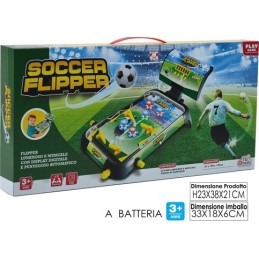 SOCCER FLIPPER A BATTERIA