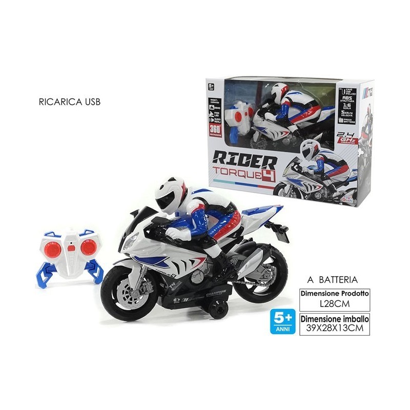 MOTO R/C RIDER TOR. 4  2FUNZ.