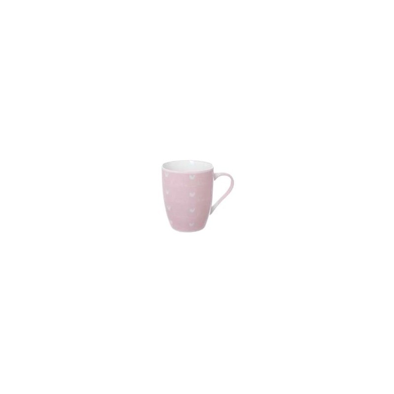 MUG CUORI LOVE ROSA