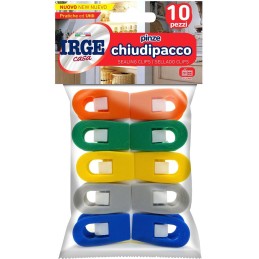 PINZE CHIUDIPACCO 10PZ. IRGE