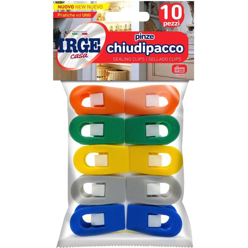 PINZE CHIUDIPACCO 10PZ. IRGE