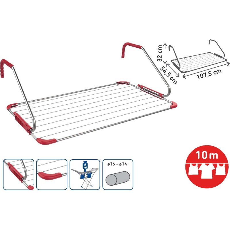 STENDINO EASY DRY 10 METRI