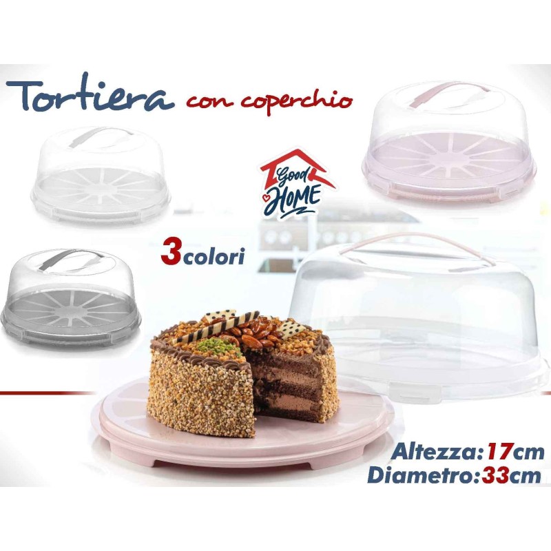 PIATTO TORTA ROTONDO 39518