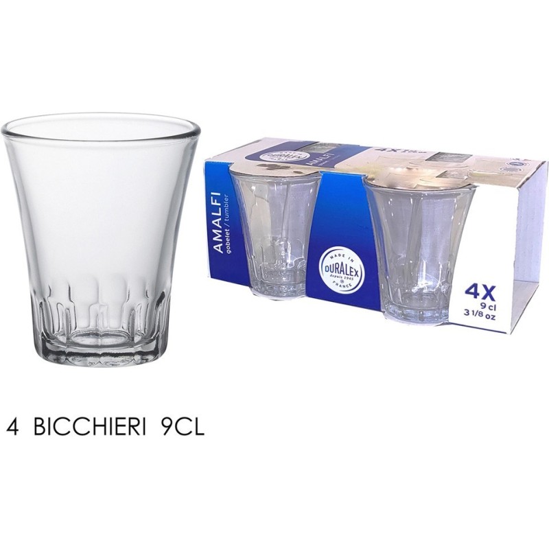 BICCHIERI 4 PZ AMALFI 9CL