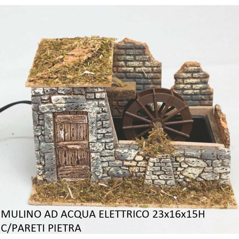 MULINO ACQUA ELETTRICO 23x16