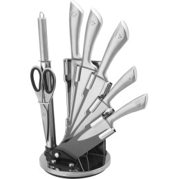 SET 7 COLTELLI SILVER + STAND