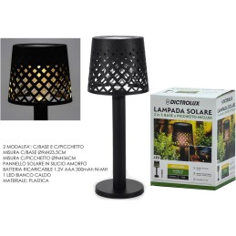 LANTERNA SOLARE 2 IN 1