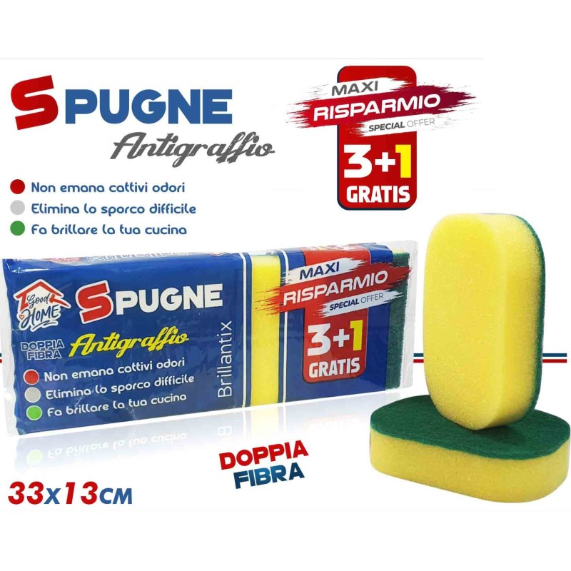 SPUGNE POWER 3+1 OVALI