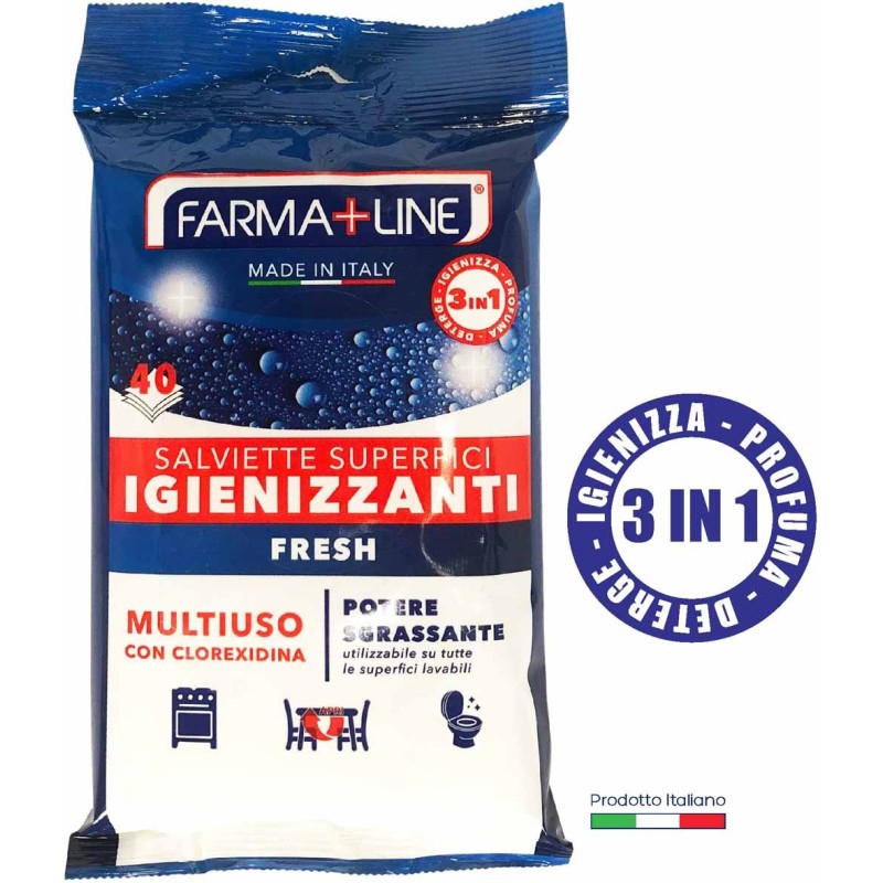 SALVIETTE IGIENIZZANTI 40 PZ