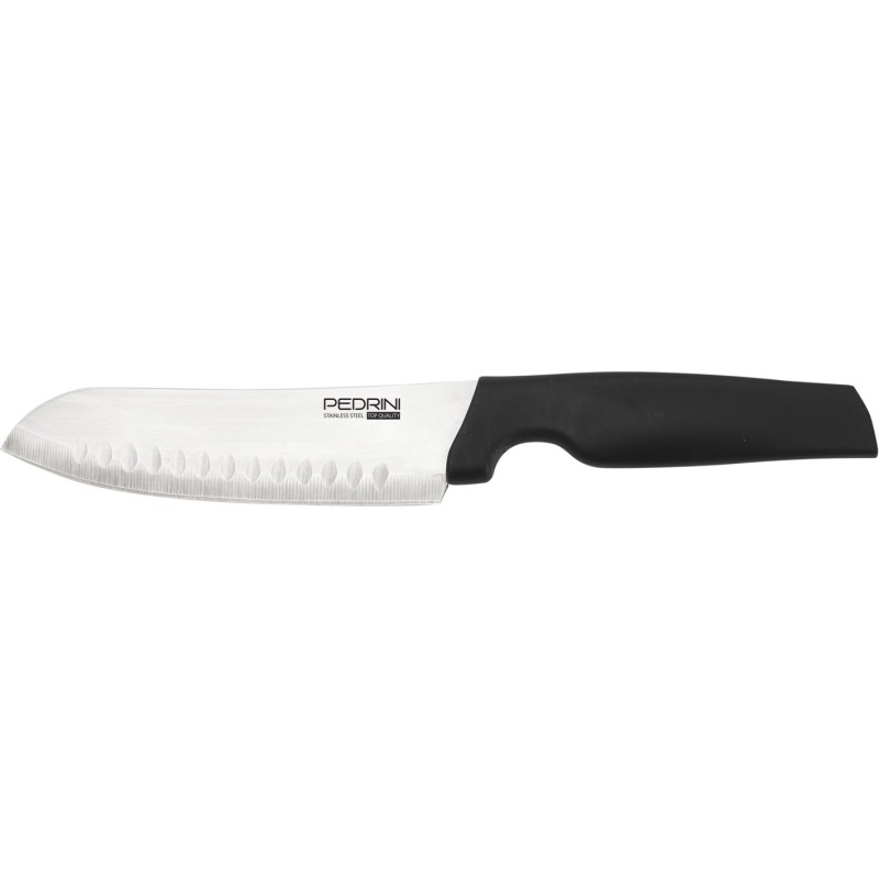 COLTELLO SANTOKU ACCIAIO INOX PEDRINI