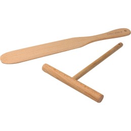 SET 2 SPATOLE PER CREPES LEGNO PEDRINI