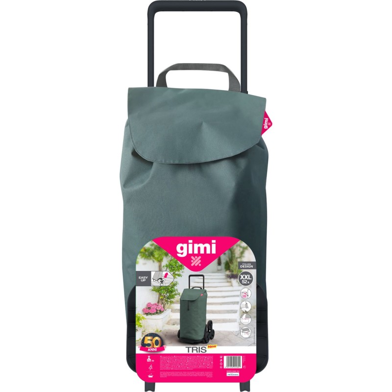 CARRELLO SPESA TRIS NEW VERDE GIMI