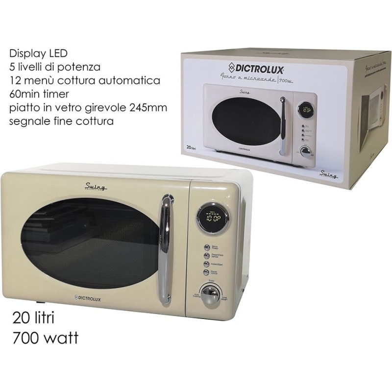 MICROONDE DIGIT.20LT 700W GT