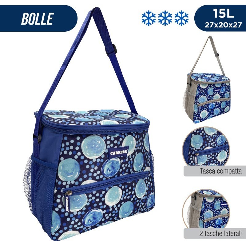 BORSA TERMICA BOLLE 15L 27x27