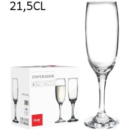 CALICI EMPERADOR CHAMPAGNE 6PZ