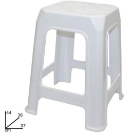 SGABELLO 44x37cm BIANCO