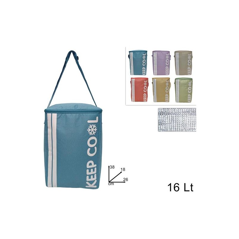 BORSA FRIGO 16LT COLORI TENUI