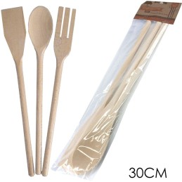 SET 3 MESTOLI CUCINA LEGNO