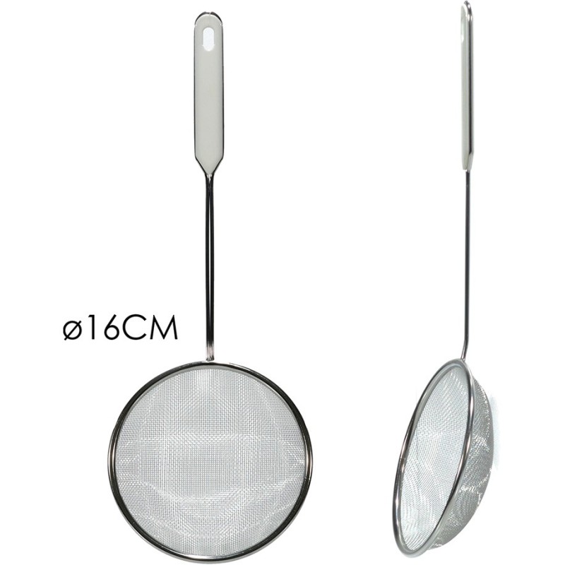 SCHIUMAROLA 16cm C/MANICO BIAN