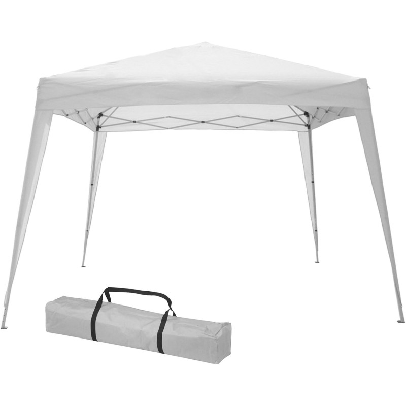 GAZEBO PIEGHEV. C/BORSA 3x3 BIANCO