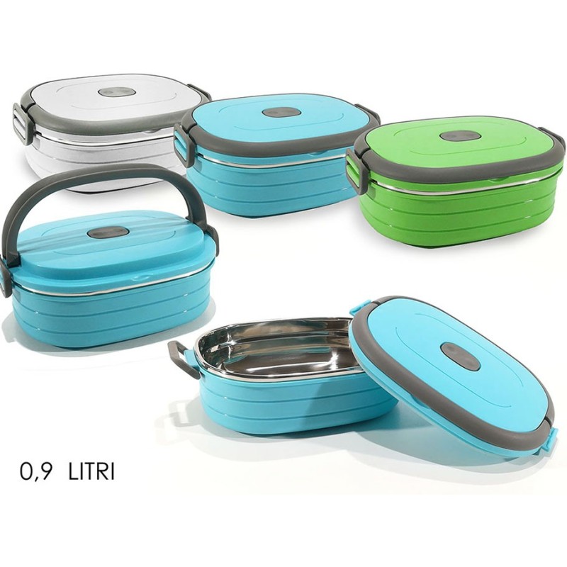 LUNCH BOX OVALE 0,9L. 1 SCOMPARTO