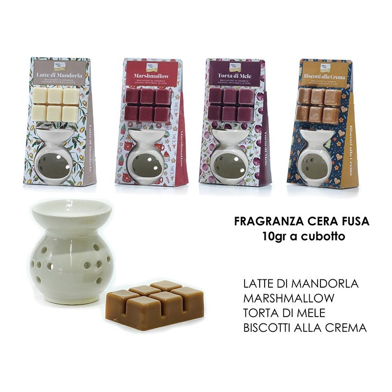 SET BRUCIA ESS. C/ESSENZA CERA