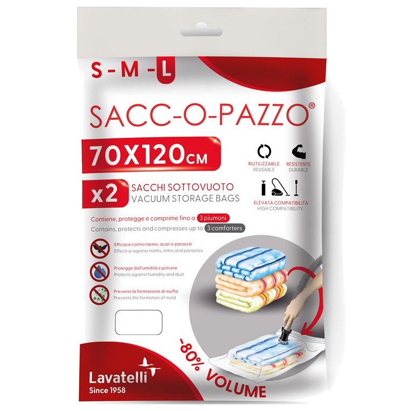 SACC-O-PAZZO PIUMONI SET 2 PZ. LAVATELLI