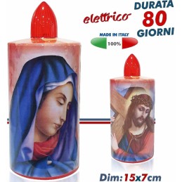 LUMINO MADONNA GESU ROSSO