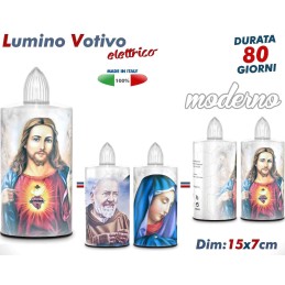 LUMINO MADONNA GESU BIANCO