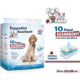 TAPPETINI ASS. 90x60  10 PEZZI