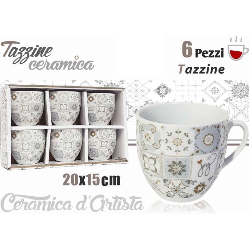 TAZZINE 6 PZ. COSTIERA