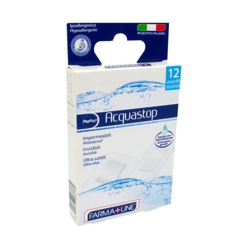 CEROTTI ACQUASTOP ASS. 12PZ. FARMALINE