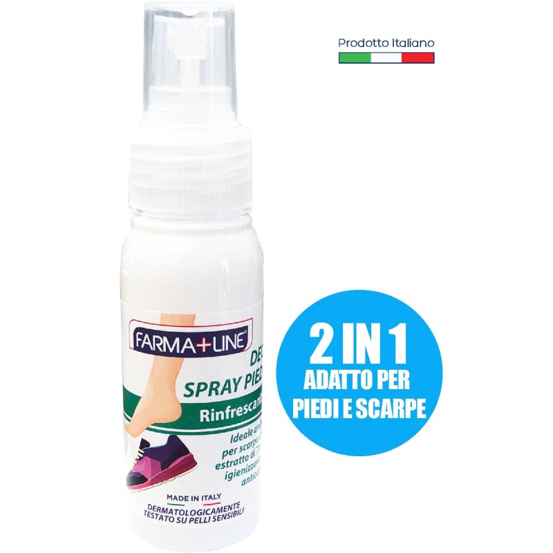 SPRAY PIEDI 50ML 2 IN 1 ANTIOD