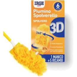 SPOLVERELLO 3D 5RICAMBI+MANICHETTO IRGE