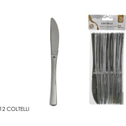 SET 12 COLTELLI SILVER GT