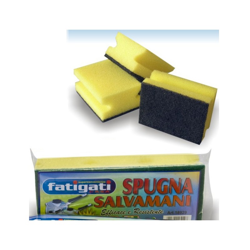 SPUGNE SALVAMANI 3PZ FATIGATI