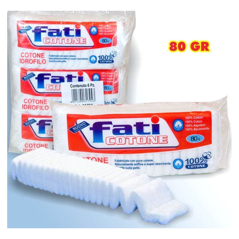 COTONE IDROFILO 80gr. FATIG.