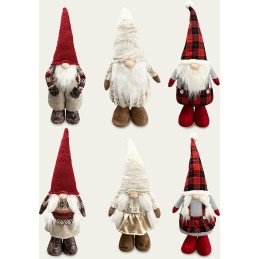 GNOMO NATALE 65cm ARCA 57186