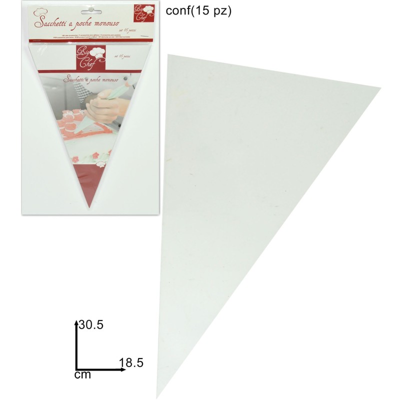 SACCHETTI MONOUSO SET 15PZ. SACCHETTI MONOUSO SET 15PZ.