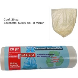 SACCHETTI RIFIUTI 20PZ 50x60