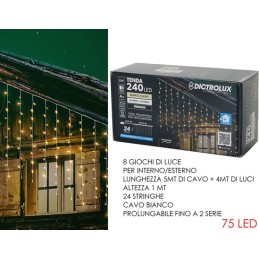 TENDA B.CALDO 4x1MT 240LED