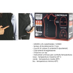 GILET RISCALDANTE C/POWERBANK